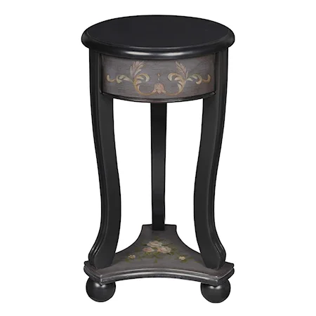 Two-Tone Traditional Pedestal Table